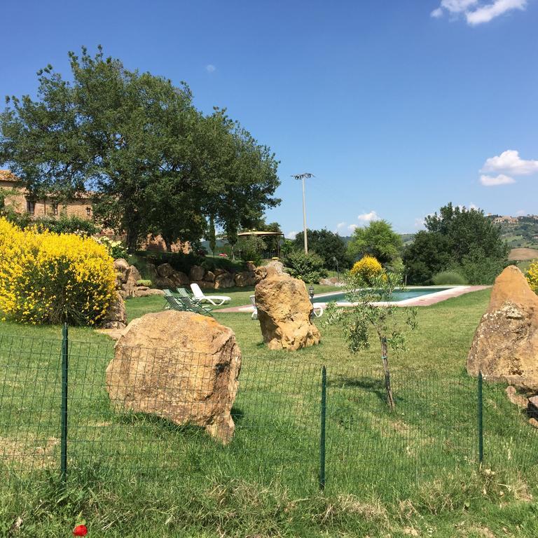 Villa Fonte All'Oppio Con Area Piscina Recintata Pienza Kültér fotó