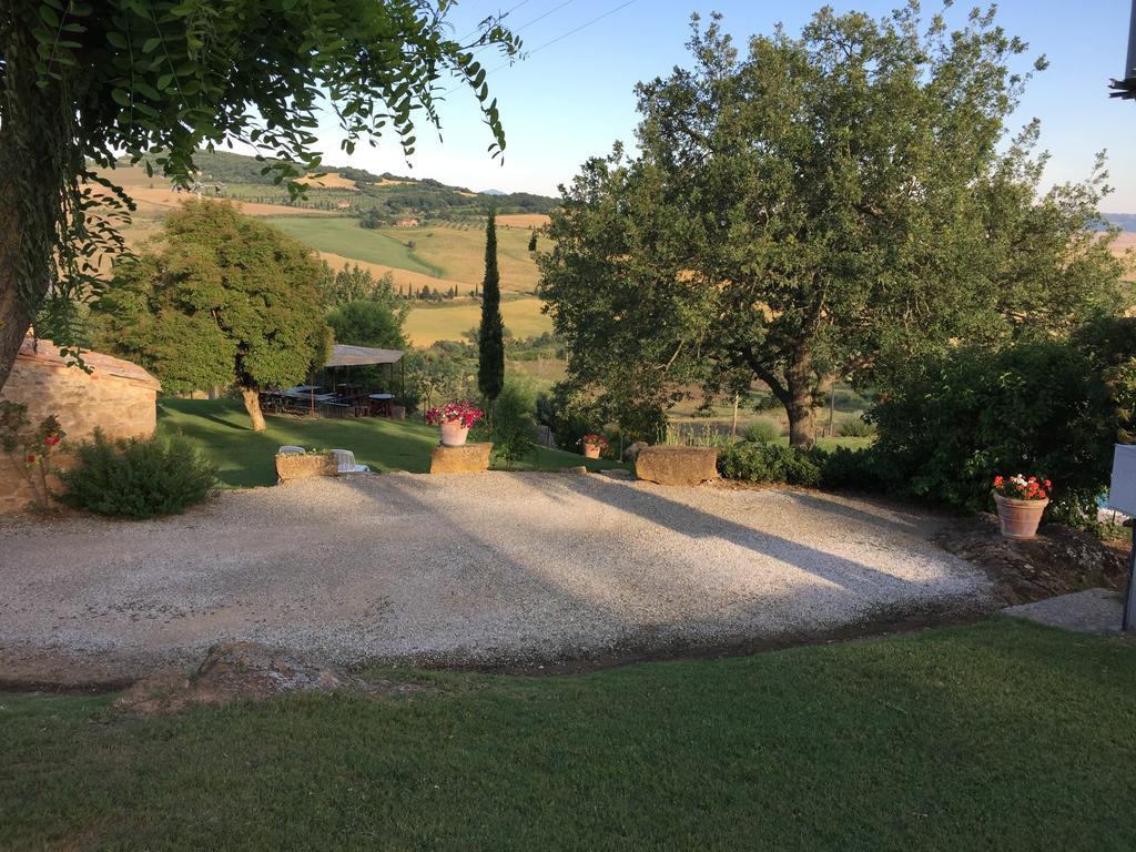 Villa Fonte All'Oppio Con Area Piscina Recintata Pienza Kültér fotó