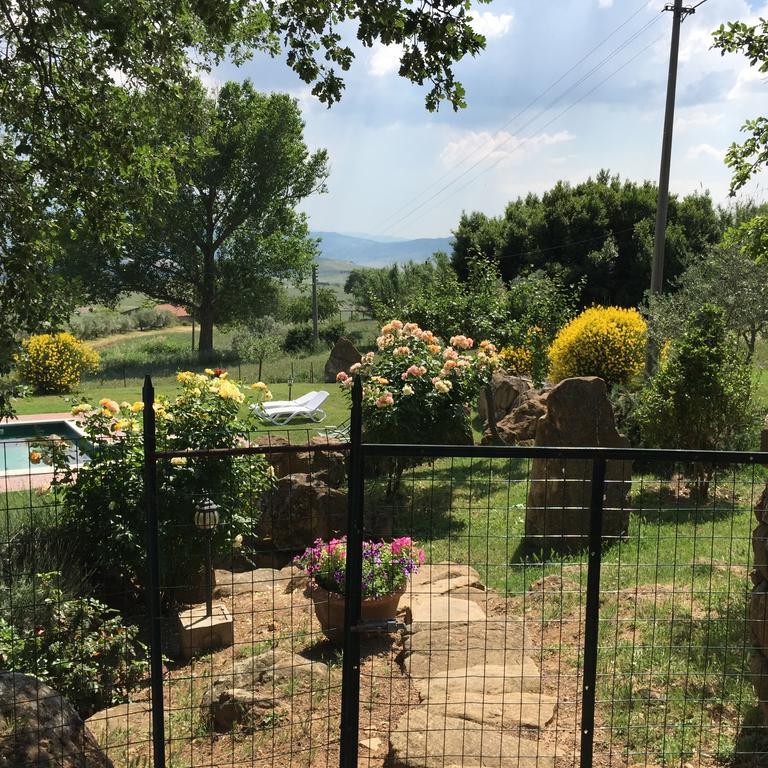 Villa Fonte All'Oppio Con Area Piscina Recintata Pienza Kültér fotó