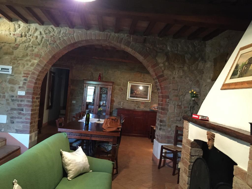 Villa Fonte All'Oppio Con Area Piscina Recintata Pienza Kültér fotó